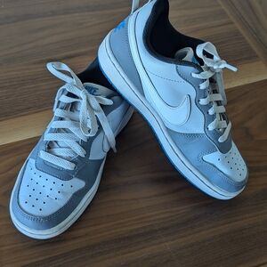 Nike White and Gray Athletic Shoes